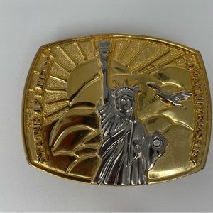 Liberty belt buckle